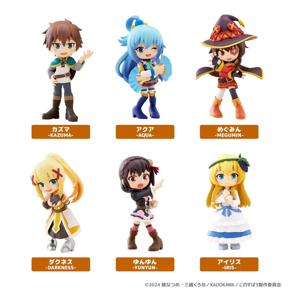 Konosuba: God's Blessing on This Wonderful World!3 PVC figurák 9 cm termékfotó