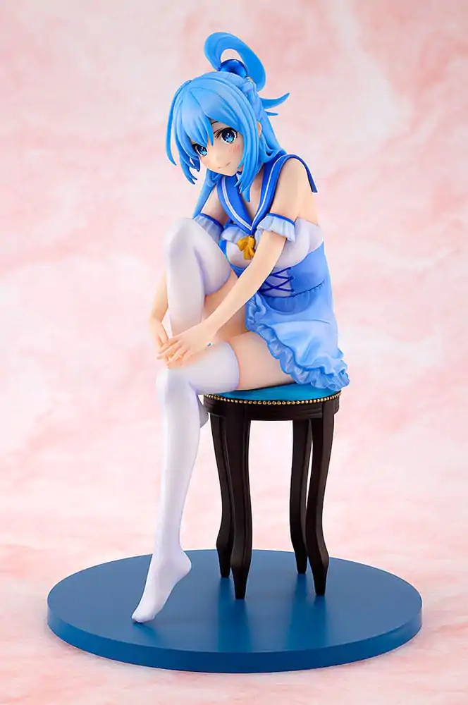 Konosuba God's blessing on this wonderful world! Aqua: Light Novel 10th Anniversary Ver. PVC szobor figura 15 cm termékfotó