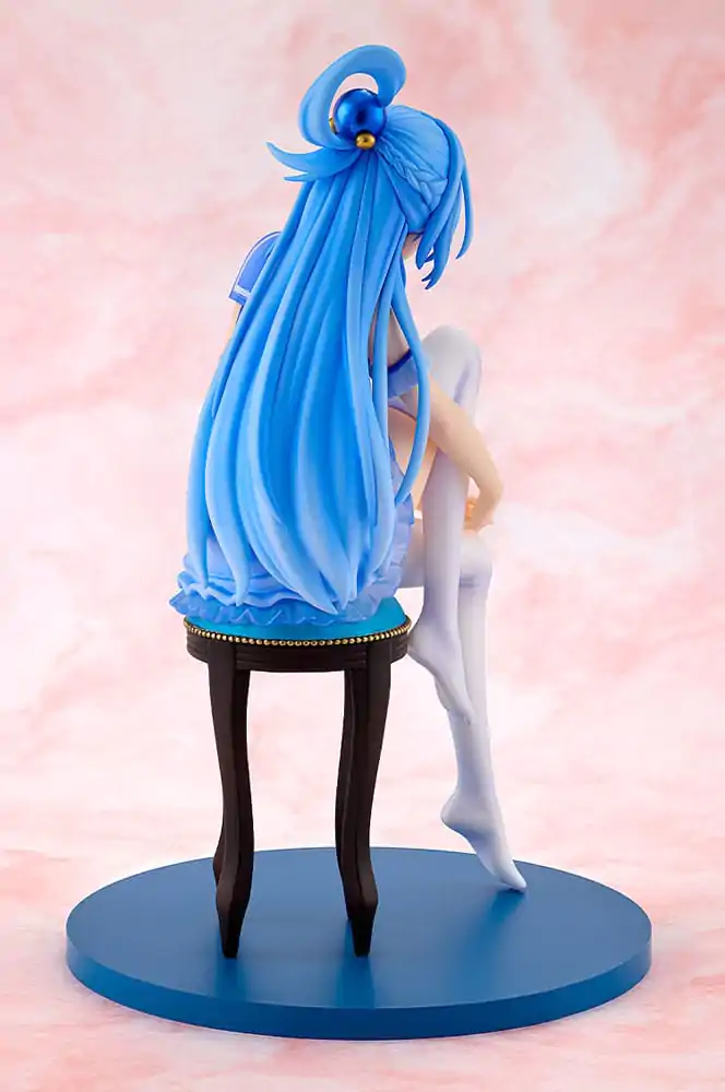 Konosuba God's blessing on this wonderful world! Aqua: Light Novel 10th Anniversary Ver. PVC szobor figura 15 cm termékfotó