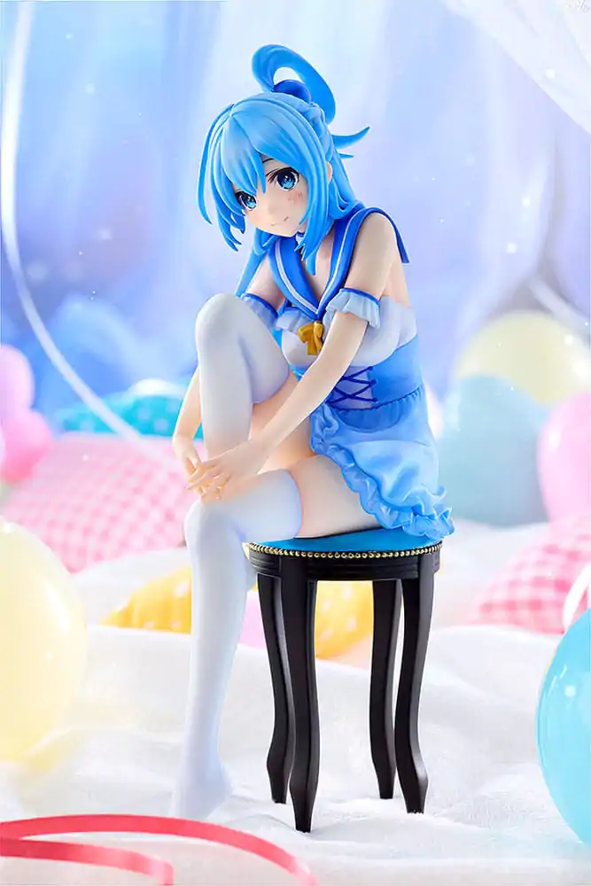 Konosuba God's blessing on this wonderful world! Aqua: Light Novel 10th Anniversary Ver. PVC szobor figura 15 cm termékfotó