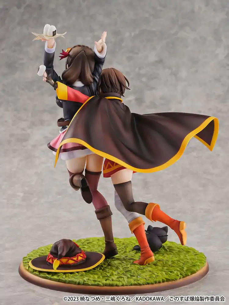 Konosuba: God's Blessing on This Wonderful World! SHIBUYA SCRAMBLE FIGURE 1/6 Megumin & Yunyun Futari wa Otomodachi Ver. PVC szobor figura 26 cm termékfotó