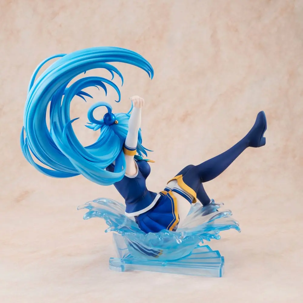 Konosuba God's blessing on this wonderful world! 1/7 Aqua: Sneaker Bunko 30. Anniversary Ver. (re-run) PVC szobor figura 19 cm termékfotó