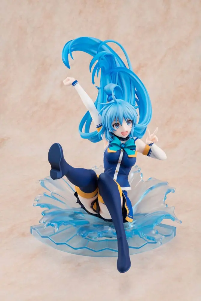 Konosuba God's blessing on this wonderful world! 1/7 Aqua: Sneaker Bunko 30. Anniversary Ver. (re-run) PVC szobor figura 19 cm termékfotó