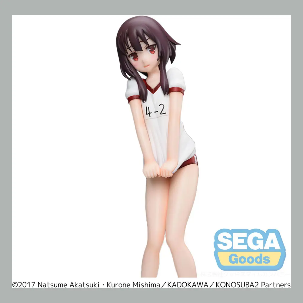 Konosuba God's blessing on this wonderful world! 2 SPM Megumin Gym Clothes Ver. PVC szobor figura 22 cm termékfotó