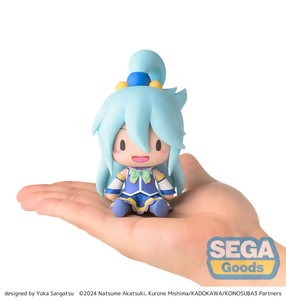 Konosuba God´s blessing on this wonderful world! 3 Fuwa Petit Chibi figura Aqua 10 cm termékfotó