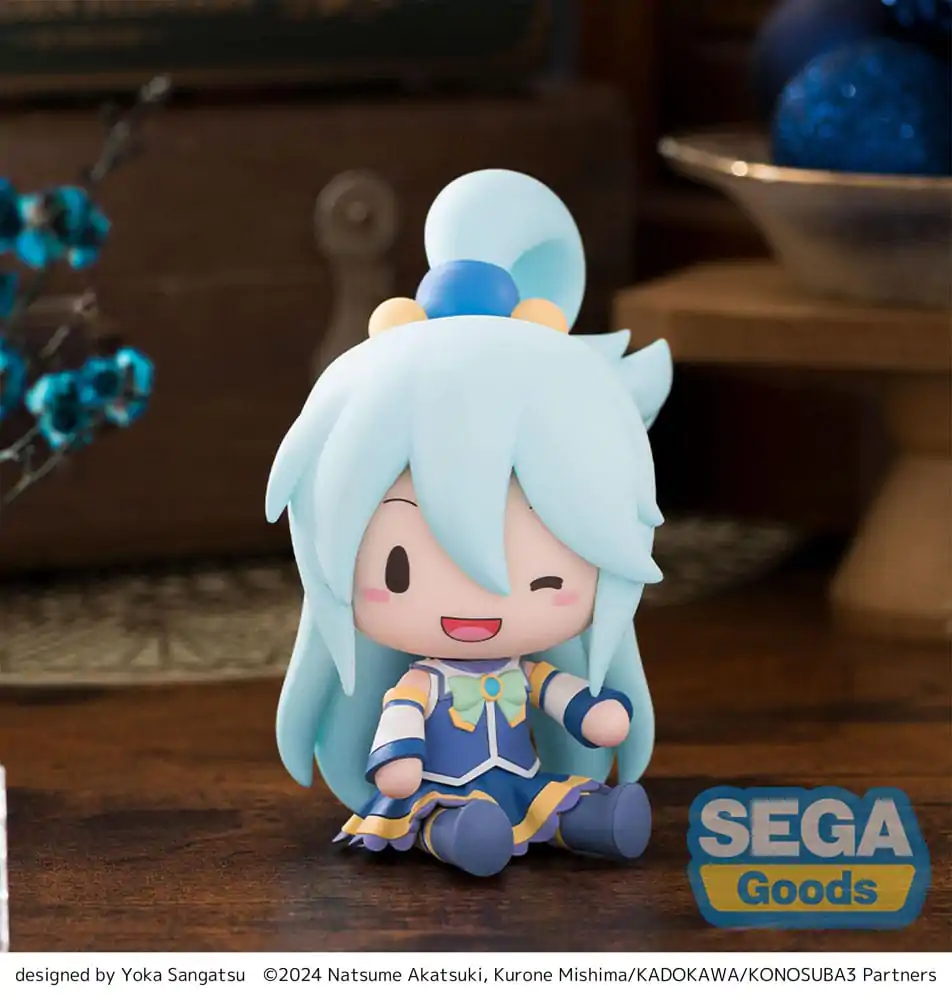 Konosuba God´s blessing on this wonderful world! 3 Fuwa Petit Chibi figura Aqua 10 cm termékfotó