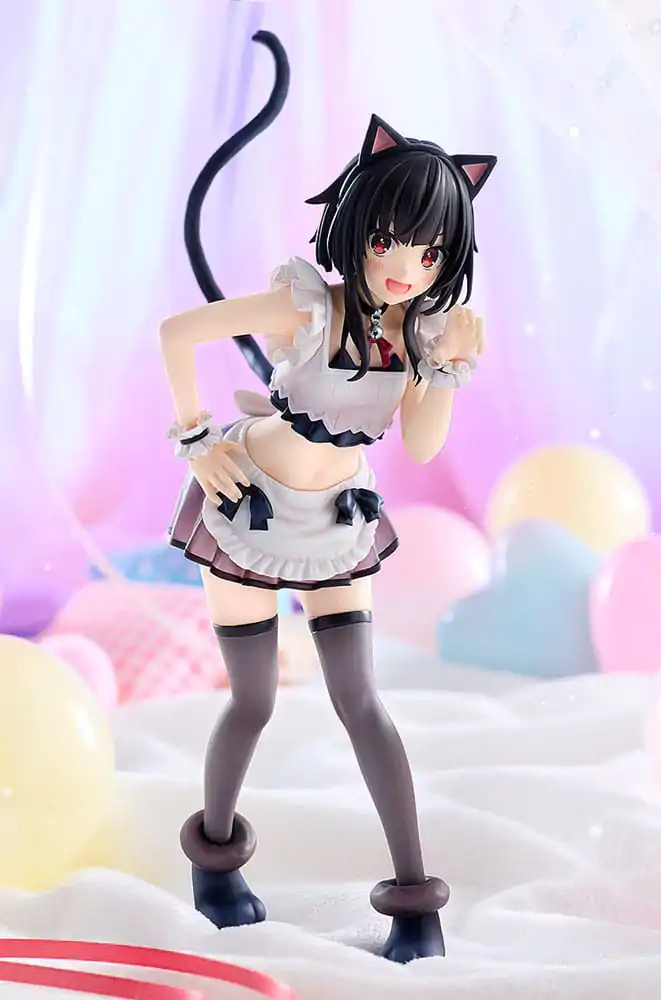 Konosuba God's blessing on this wonderful world! Megumin: Light Novel Catgirl Maid Ver. PVC szobor figura 16 cm termékfotó