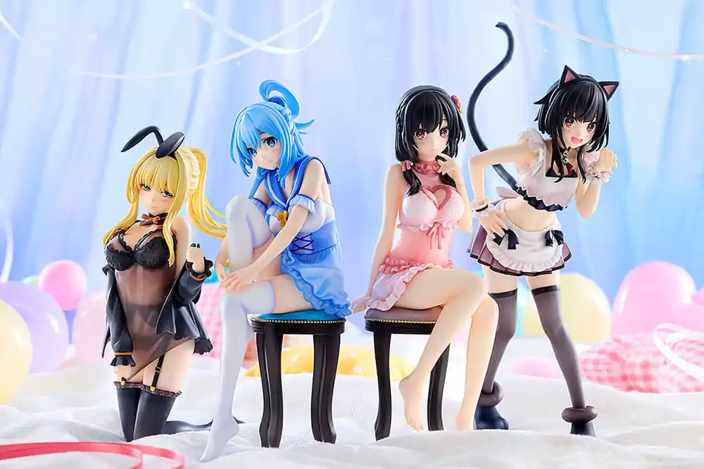 Konosuba God's blessing on this wonderful world! Yunyun: Light Novel Negligee Ver. PVC szobor figura 16 cm termékfotó