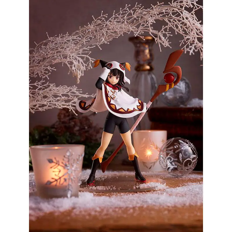 KonoSuba: Legend of Crimson Megumin Winter Ver. szobor figura 16cm termékfotó