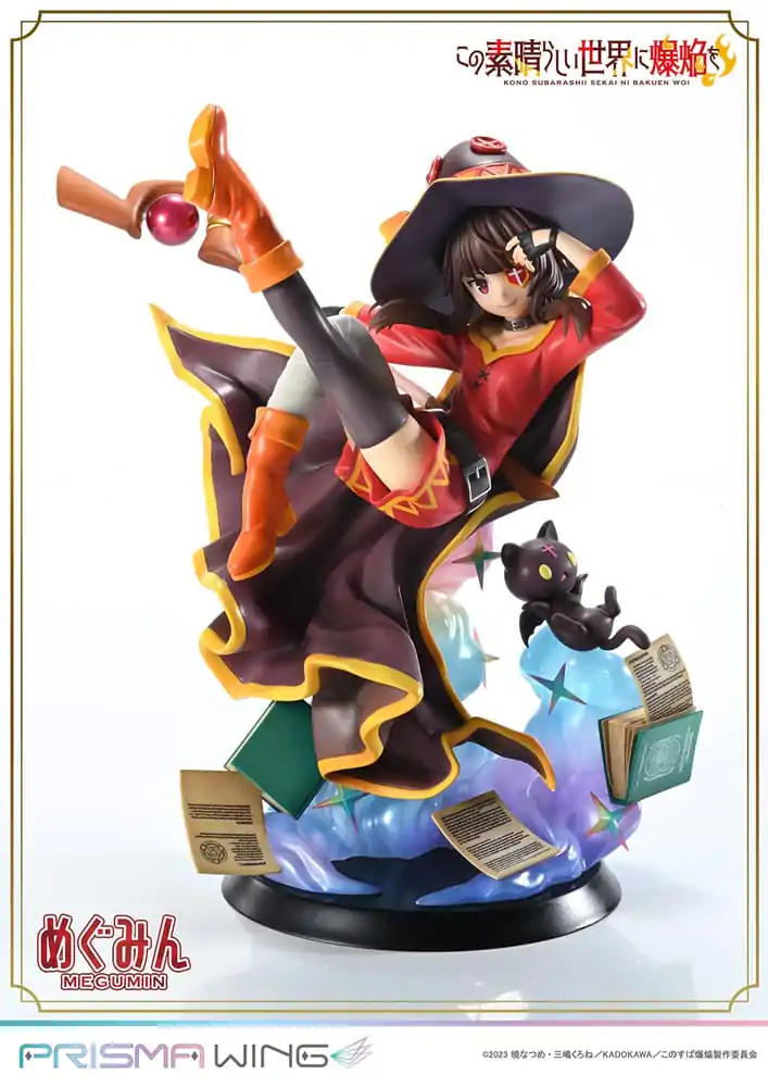 Konusuba - An Explosion on This Wonderful World! Prisma Wing 1/7 Megumin PVC szobor figura 23 cm termékfotó