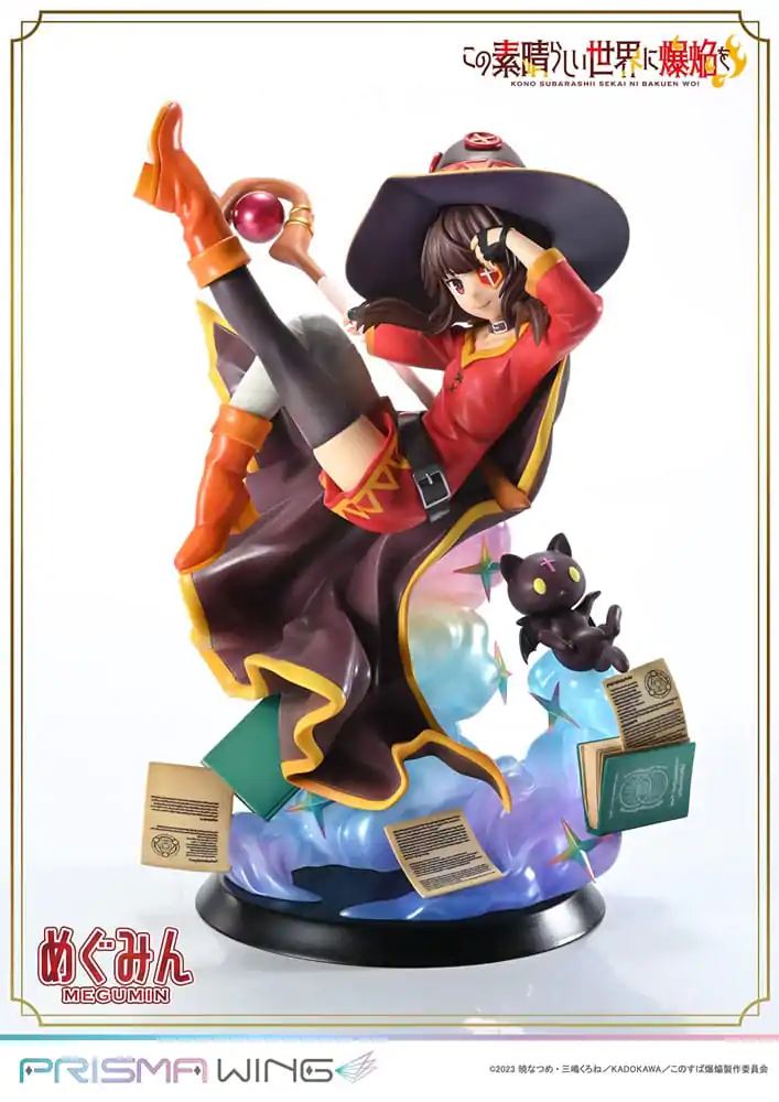 Konusuba - An Explosion on This Wonderful World! Prisma Wing 1/7 Megumin PVC szobor figura 23 cm termékfotó