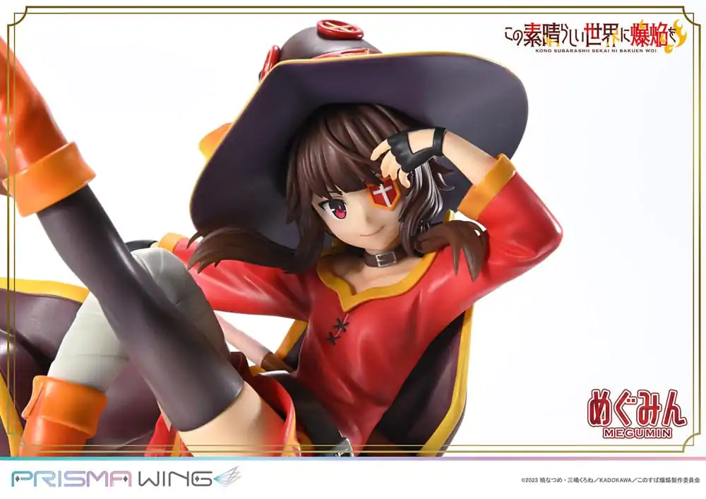 Konusuba - An Explosion on This Wonderful World! Prisma Wing 1/7 Megumin PVC szobor figura 23 cm termékfotó