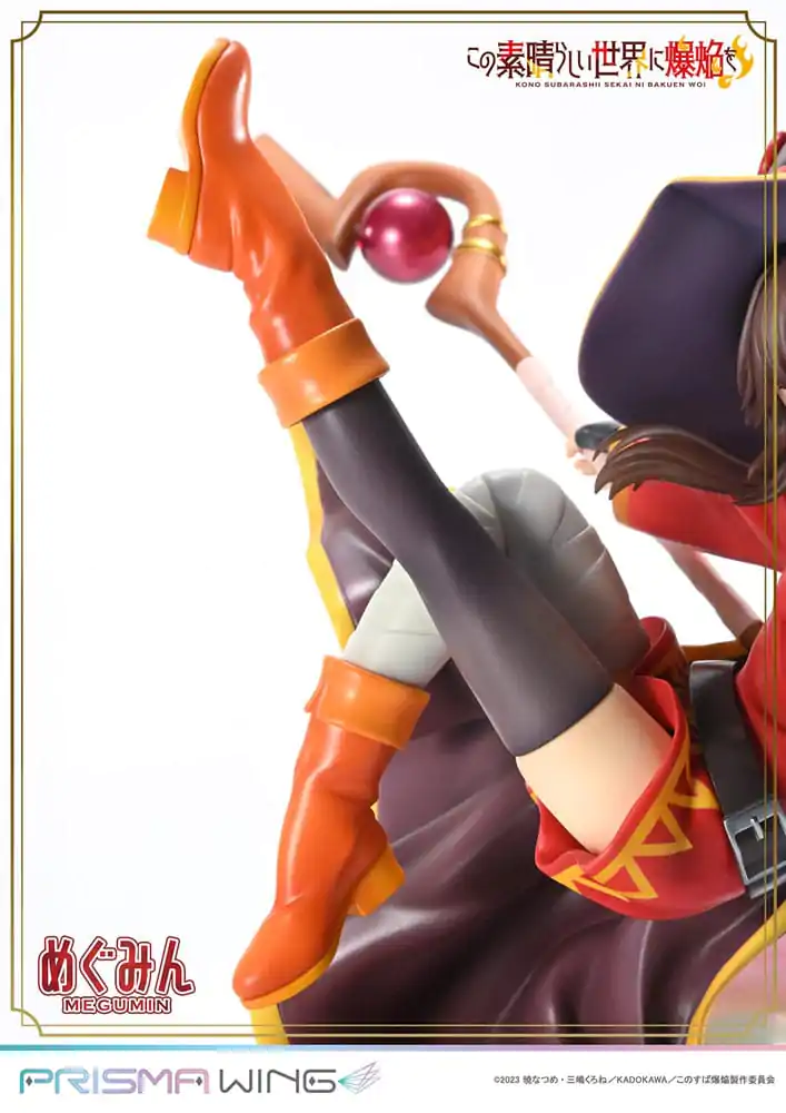 Konusuba - An Explosion on This Wonderful World! Prisma Wing 1/7 Megumin PVC szobor figura 23 cm termékfotó