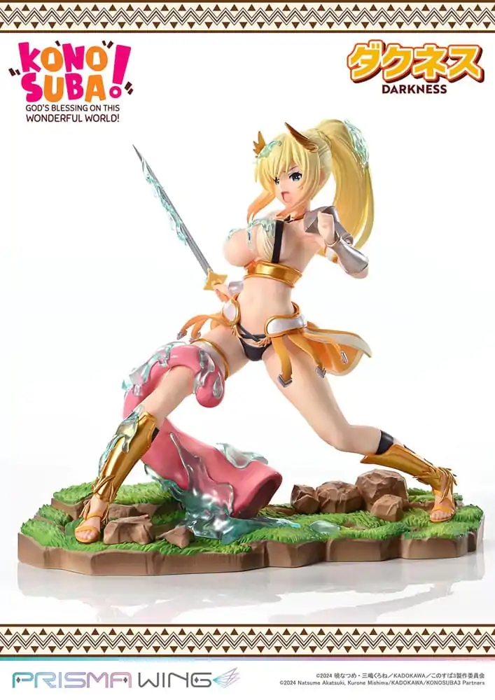 Konusuba - God&#039;s blessing on this wonderful world! Prisma Wing 1/7 Darkness PVC szobor figura 20 cm termékfotó