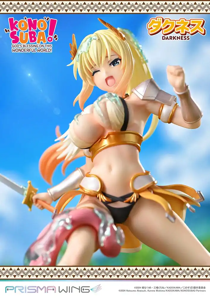 Konusuba - God&#039;s blessing on this wonderful world! Prisma Wing 1/7 Darkness PVC szobor figura 20 cm termékfotó
