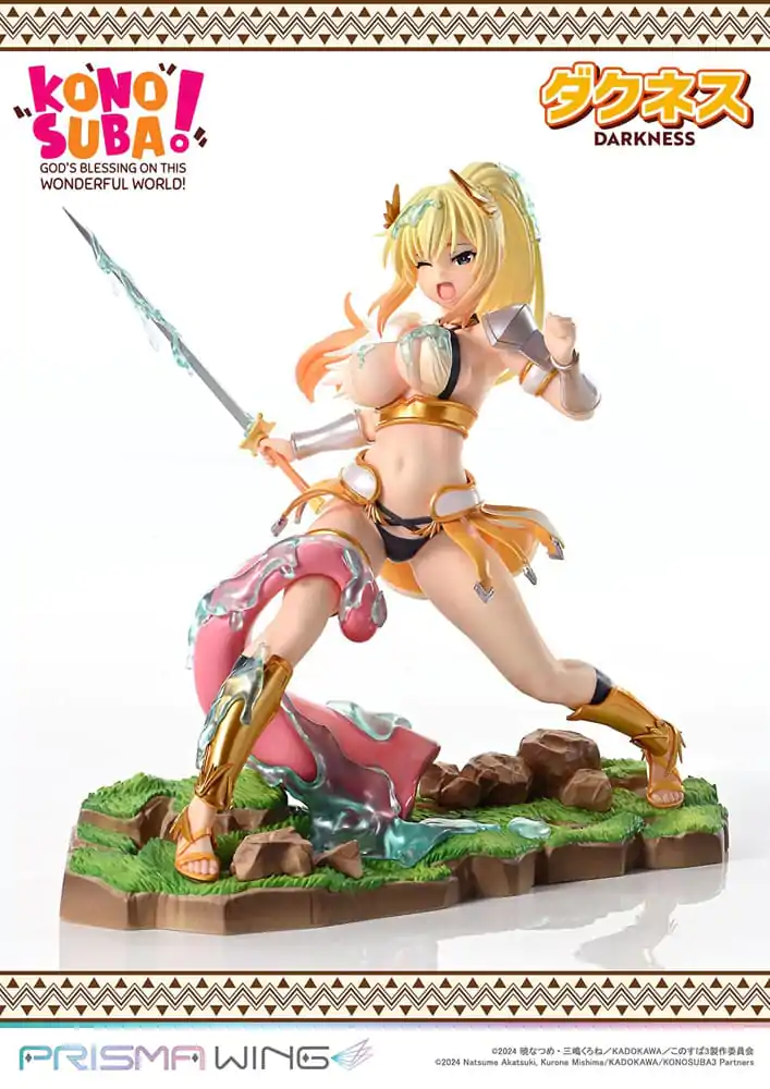 Konusuba - God&#039;s blessing on this wonderful world! Prisma Wing 1/7 Darkness PVC szobor figura 20 cm termékfotó