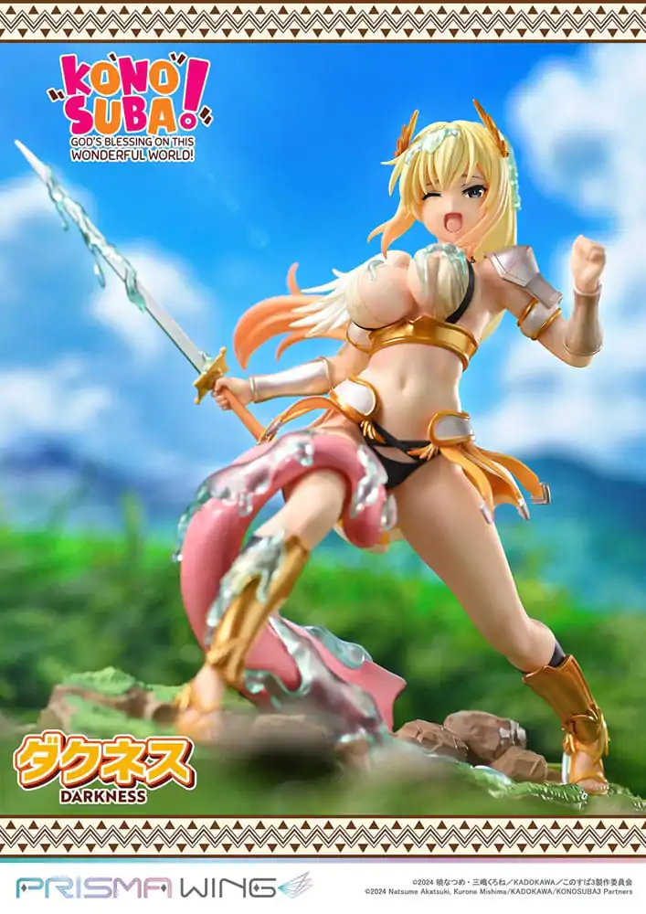 Konusuba - God&#039;s blessing on this wonderful world! Prisma Wing 1/7 Darkness PVC szobor figura 20 cm termékfotó