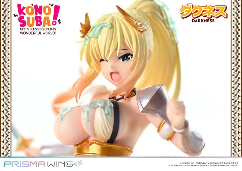 Konusuba - God&#039;s blessing on this wonderful world! Prisma Wing 1/7 Darkness PVC szobor figura 20 cm termékfotó