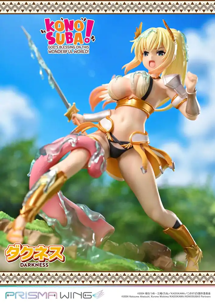 Konusuba - God&#039;s blessing on this wonderful world! Prisma Wing 1/7 Darkness PVC szobor figura 20 cm termékfotó