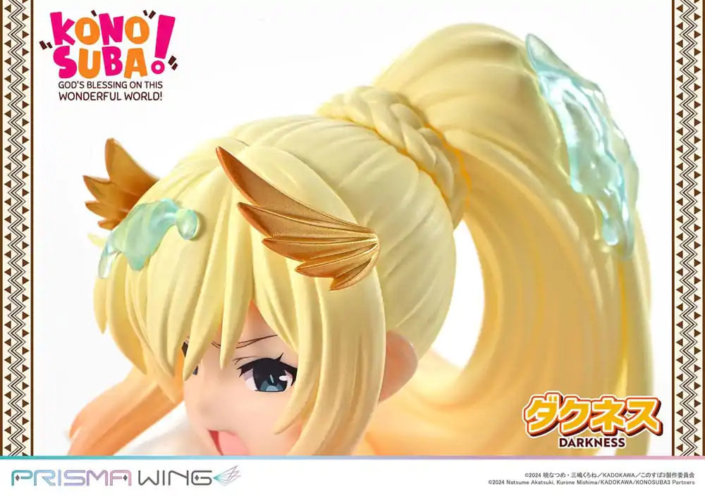 Konusuba - God&#039;s blessing on this wonderful world! Prisma Wing 1/7 Darkness PVC szobor figura 20 cm termékfotó