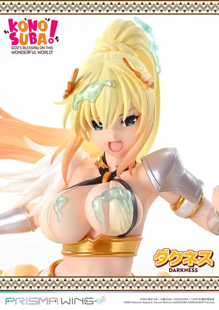 Konusuba - God&#039;s blessing on this wonderful world! Prisma Wing 1/7 Darkness PVC szobor figura 20 cm termékfotó