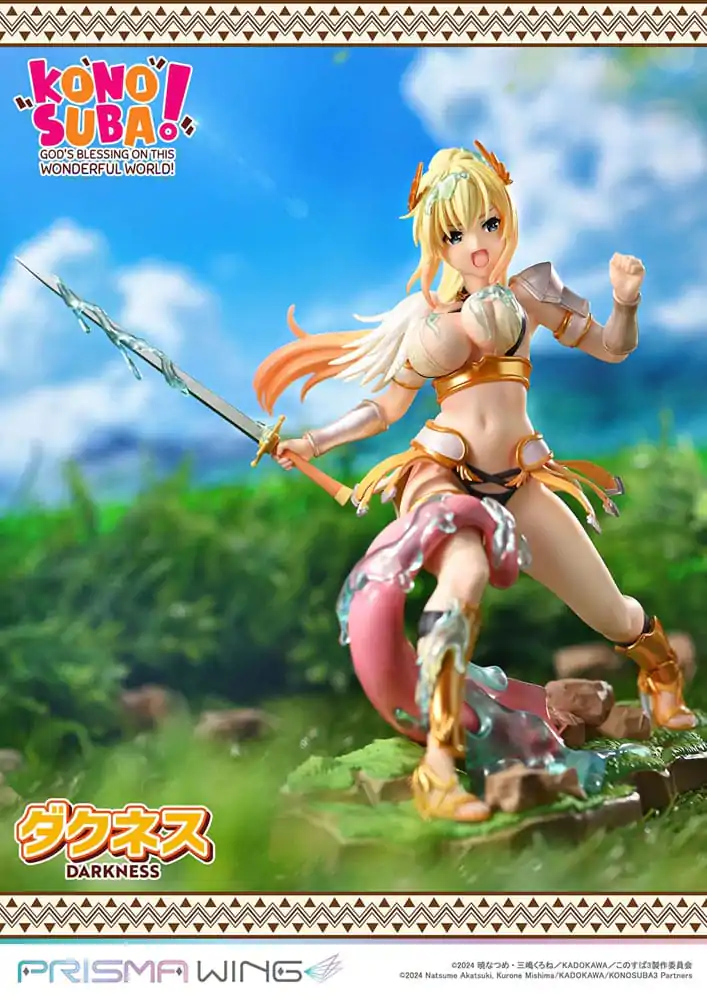 Konusuba - God&#039;s blessing on this wonderful world! Prisma Wing 1/7 Darkness PVC szobor figura 20 cm termékfotó