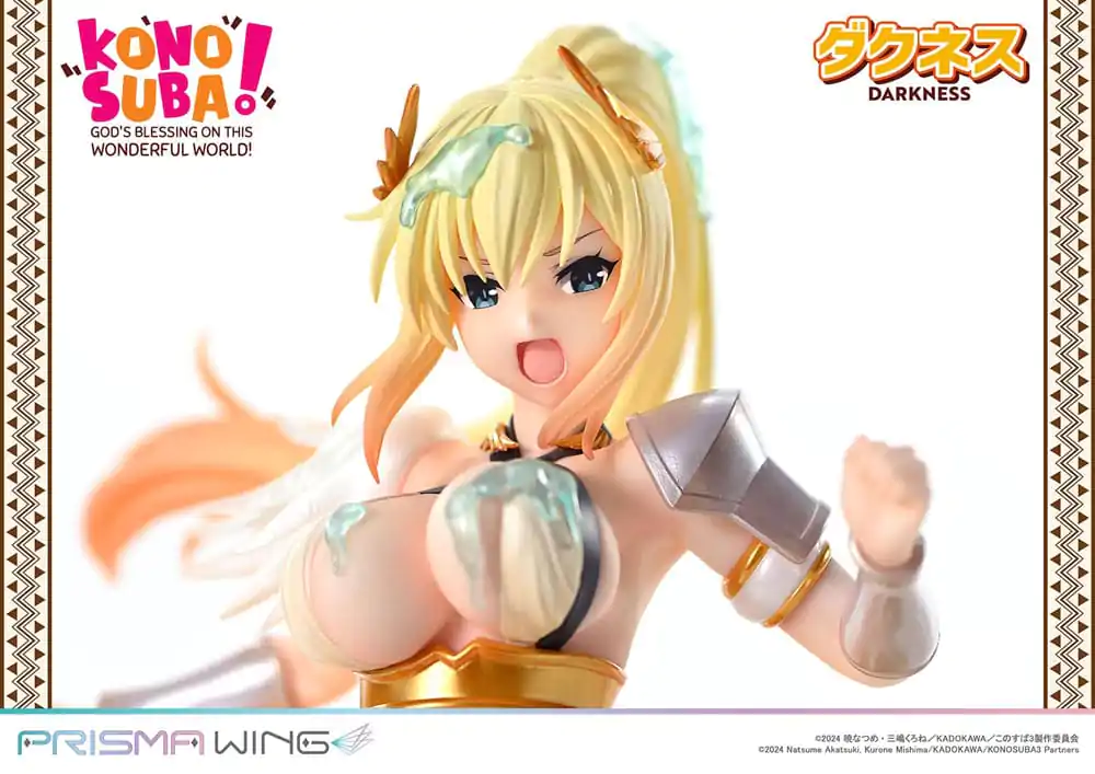 Konusuba - God&#039;s blessing on this wonderful world! Prisma Wing 1/7 Darkness PVC szobor figura 20 cm termékfotó