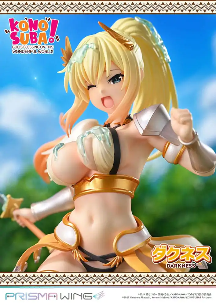 Konusuba - God&#039;s blessing on this wonderful world! Prisma Wing 1/7 Darkness PVC szobor figura 20 cm termékfotó