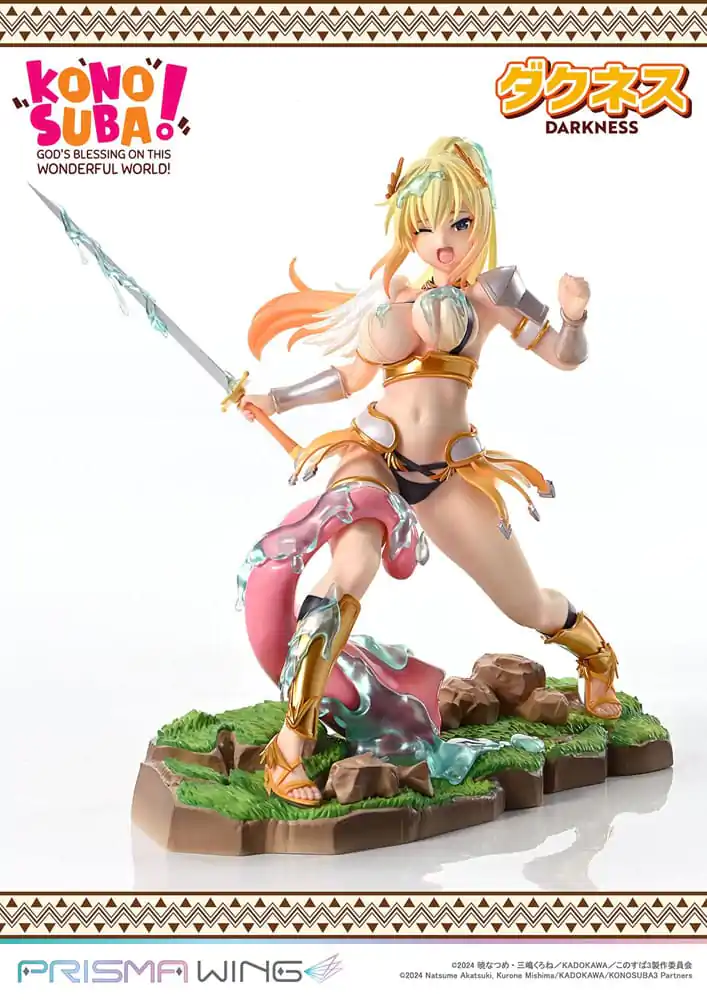 Konusuba - God&#039;s blessing on this wonderful world! Prisma Wing 1/7 Darkness PVC szobor figura 20 cm termékfotó