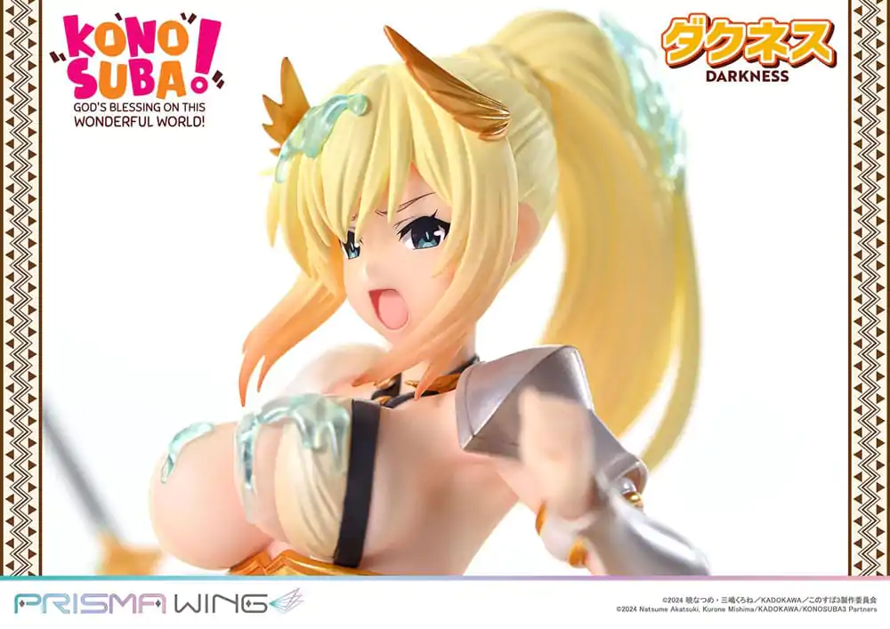 Konusuba - God&#039;s blessing on this wonderful world! Prisma Wing 1/7 Darkness PVC szobor figura 20 cm termékfotó