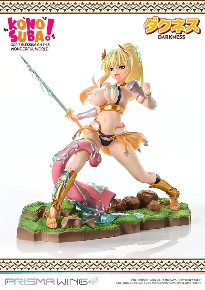 Konusuba - God&#039;s blessing on this wonderful world! Prisma Wing 1/7 Darkness PVC szobor figura 20 cm termékfotó
