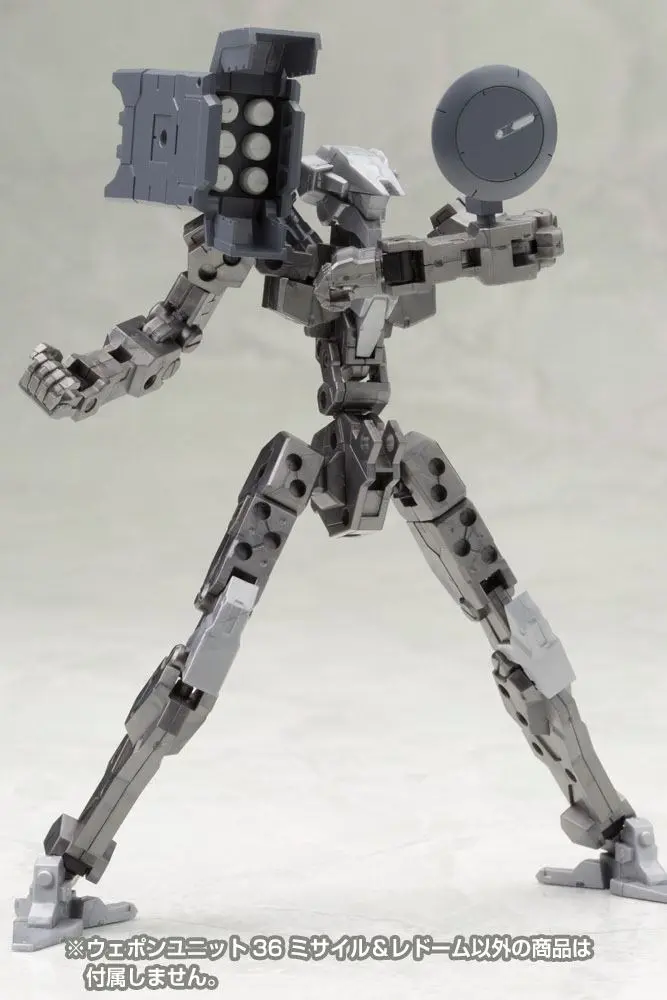 Kotobukiya M.S.G. Accesoory Set Weapon Unit 36 Missile &amp; Radome modell készlet 12 cm termékfotó