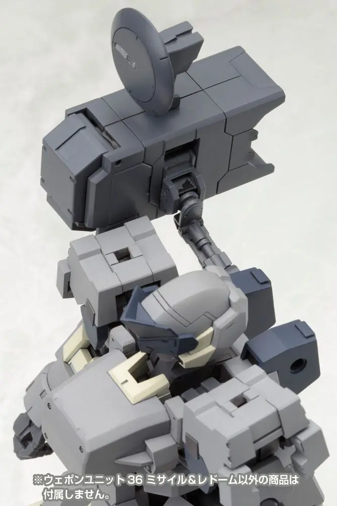 Kotobukiya M.S.G. Accesoory Set Weapon Unit 36 Missile &amp; Radome modell készlet 12 cm termékfotó