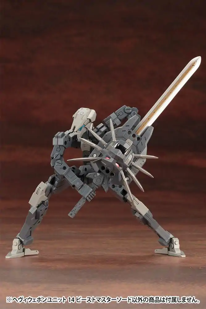 Kotobukiya M.S.G. Heavy Weapon Unit 14 Beast Master Sword modell készlet kiegészítő csomag termékfotó