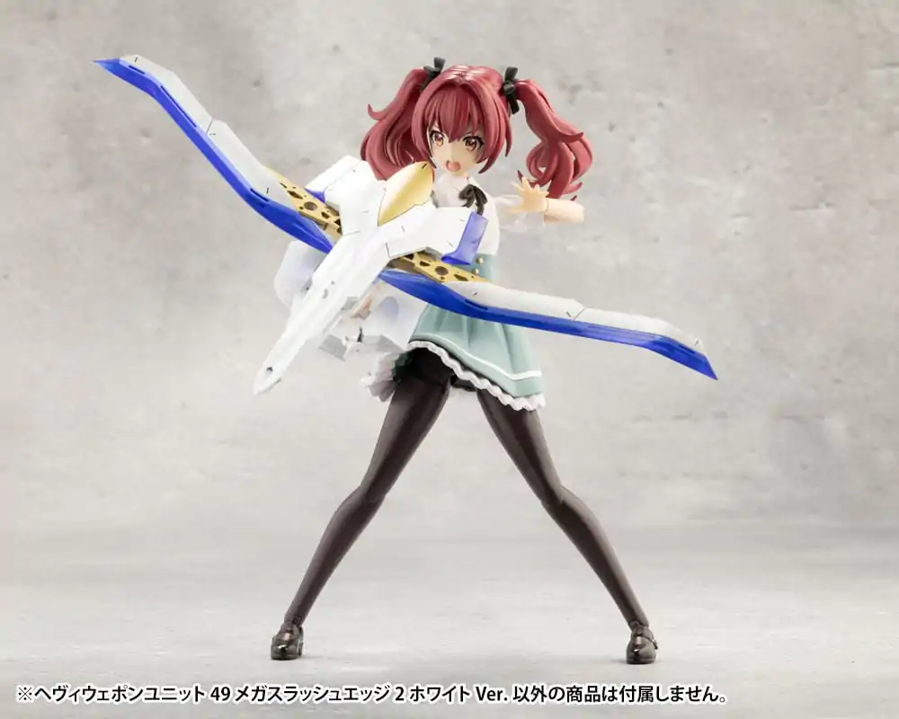 Kotobukiya M.S.G. Heavy Weapon Unit 49 Mega Slash Edge 2 White Version modell készlet kiegészítő csomag termékfotó