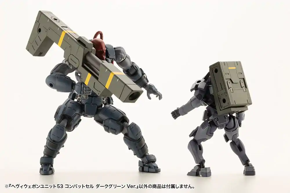 Kotobukiya M.S.G. Heavy Weapon Unit 53 Combat Cell Dark Green Ver. modell készlet kiegészítő csomag termékfotó