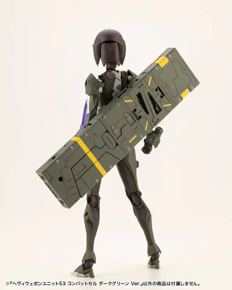 Kotobukiya M.S.G. Heavy Weapon Unit 53 Combat Cell Dark Green Ver. modell készlet kiegészítő csomag termékfotó