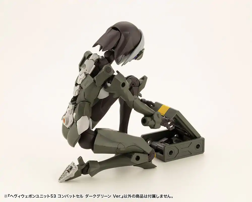 Kotobukiya M.S.G. Heavy Weapon Unit 53 Combat Cell Dark Green Ver. modell készlet kiegészítő csomag termékfotó