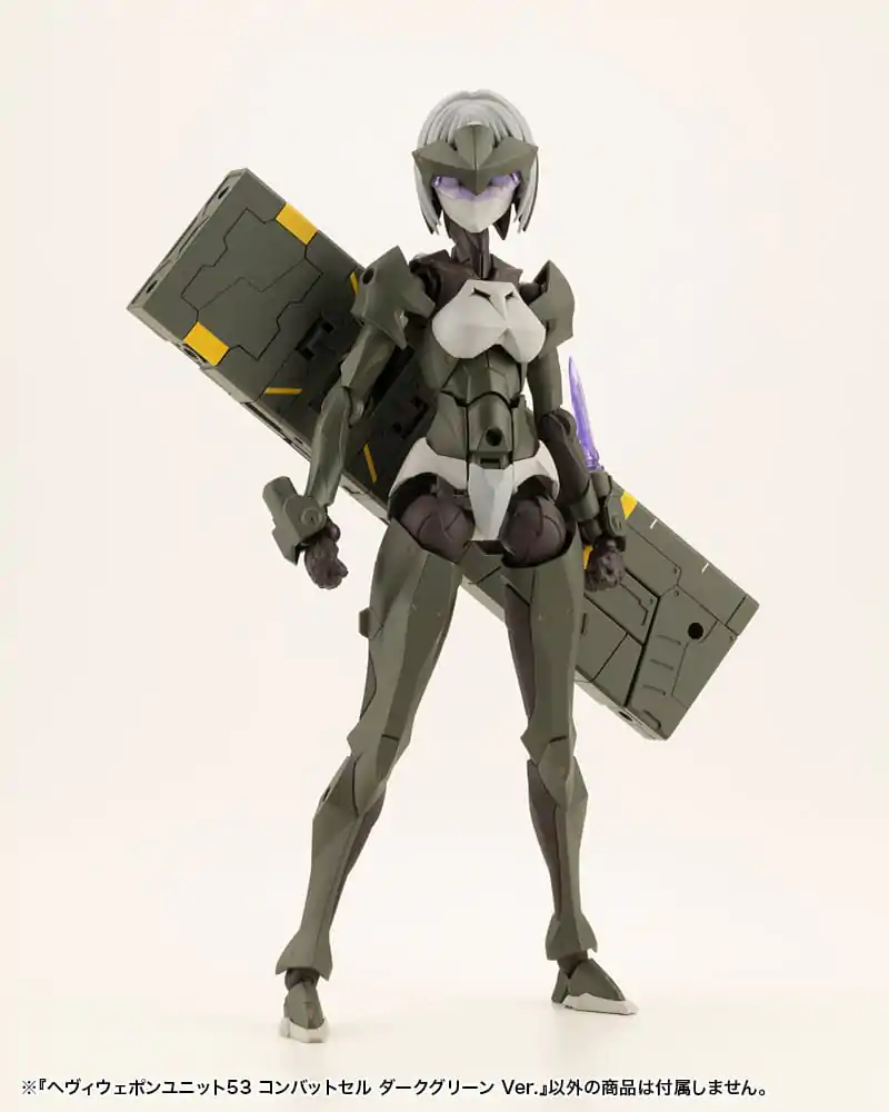 Kotobukiya M.S.G. Heavy Weapon Unit 53 Combat Cell Dark Green Ver. modell készlet kiegészítő csomag termékfotó