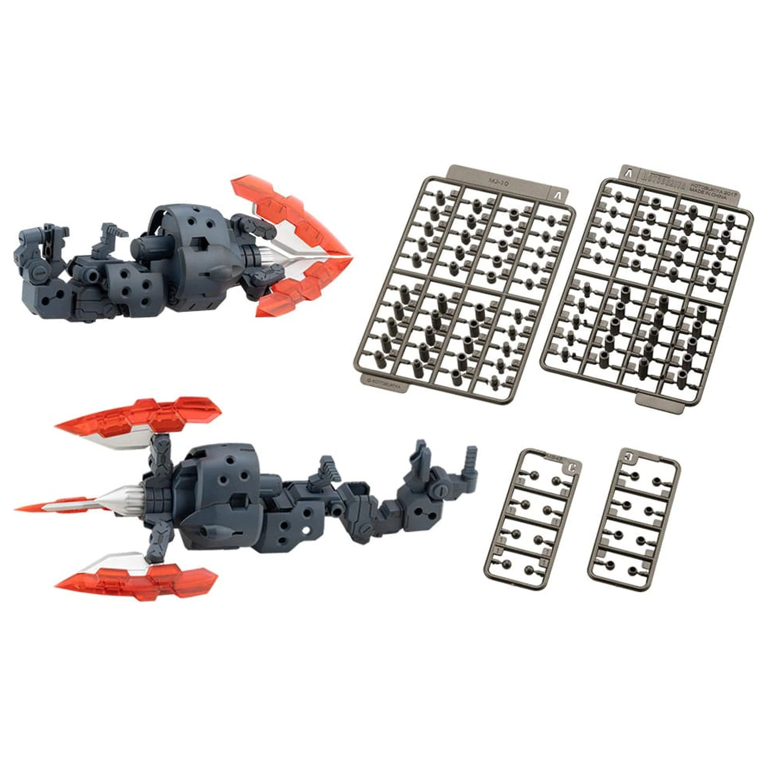 Kotobukiya M.S.G. Heavy Weapon Unit 65 Dual Spiral Crusher Set modell készlet kiegészítő csomag  termékfotó
