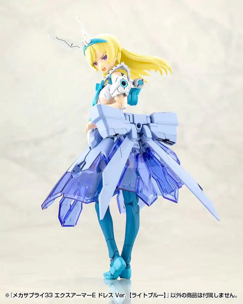 Kotobukiya M.S.G. Mecha Supply 33 Armor Type E Dress Ver. Light Blue modell készlet kiegészítő csomag termékfotó