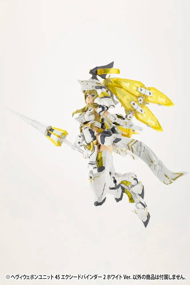 Kotobukiya M.S.G. Model Kit Zubehör-Set Heavy Weapon Unit 45 Exceed Binder 2 White Ver. termékfotó