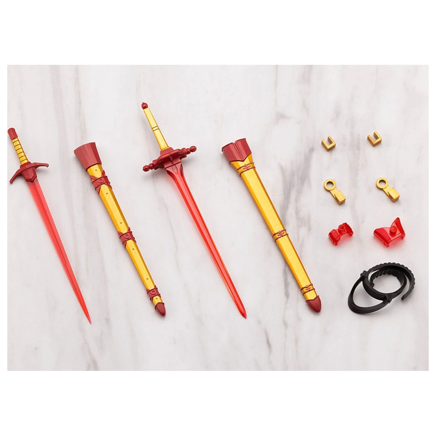 Kotobukiya M.S.G. Virtuous Style 09 Sword Set A Flamerite Ver. modell készlet kiegészítő csomag  termékfotó
