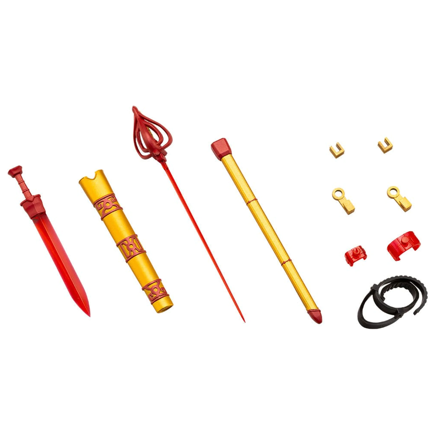 Kotobukiya M.S.G. Virtuous Style 10 Sword Set B Flamerite Ver. modell készlet kiegészítő csomag  termékfotó