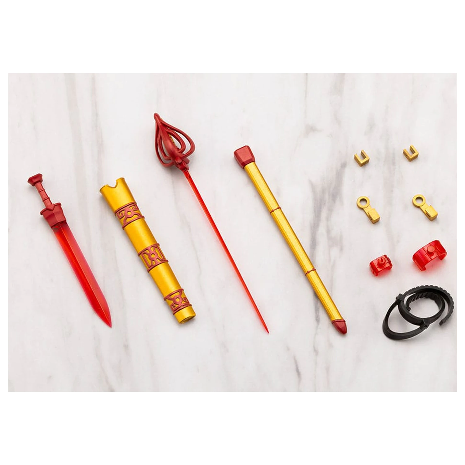 Kotobukiya M.S.G. Virtuous Style 10 Sword Set B Flamerite Ver. modell készlet kiegészítő csomag  termékfotó
