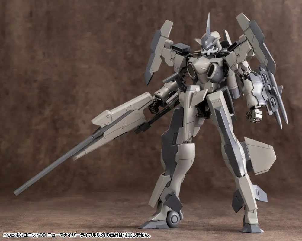 Kotobukiya M.S.G.  Weapon Unit 09 New Sniper Rifle modell készlet kiegészítő csomag termékfotó