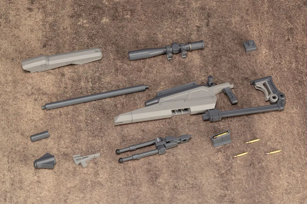 Kotobukiya M.S.G.  Weapon Unit 09 New Sniper Rifle modell készlet kiegészítő csomag termékfotó