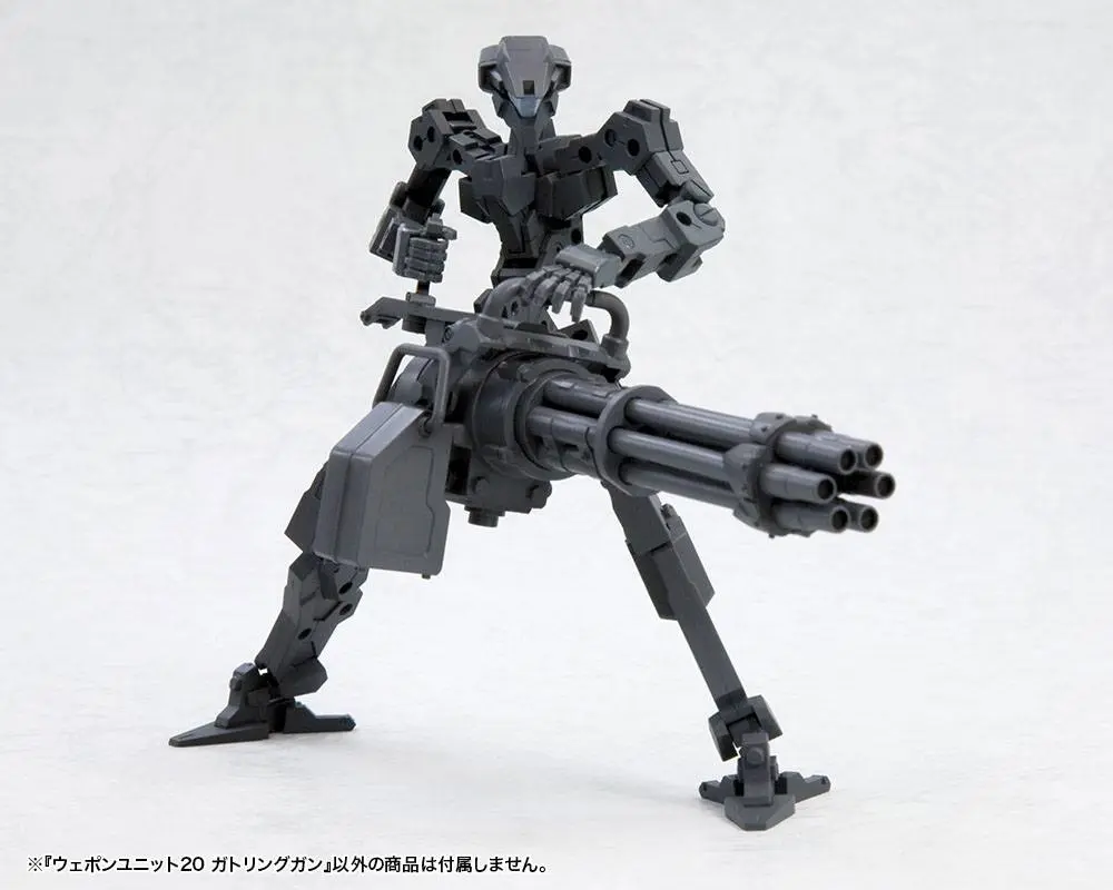 Kotobukiya M.S.G. Weapon Unit 20 Gatling Gun modell készlet kiegészítő csomag termékfotó