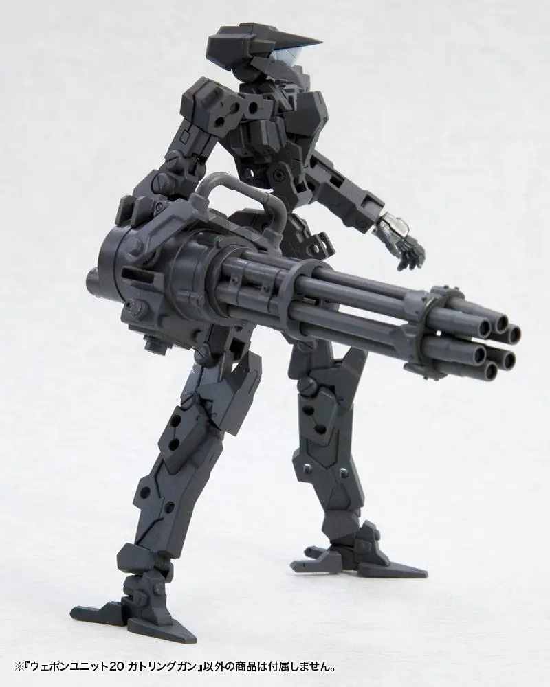 Kotobukiya M.S.G. Weapon Unit 20 Gatling Gun modell készlet kiegészítő csomag termékfotó
