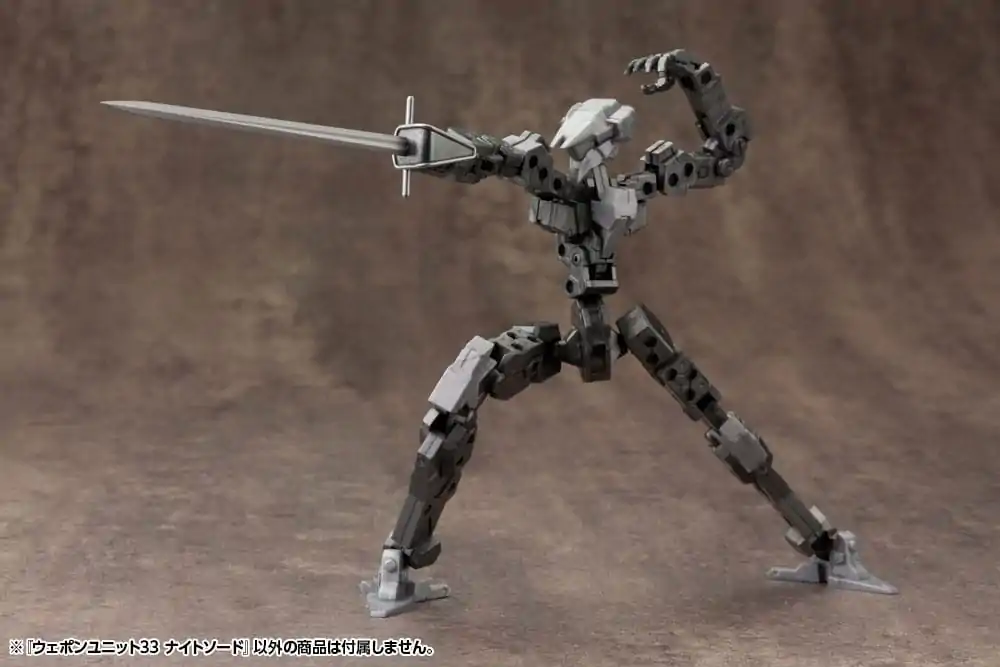 Kotobukiya M.S.G. Weapon Unit 33 Knight Sword modell készlet kiegészítő csomag termékfotó